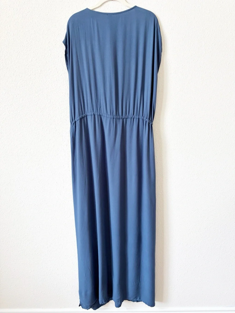 Bobi Los Angeles Maxi Cover Up Dress Blue Size Small Bohemian Beach